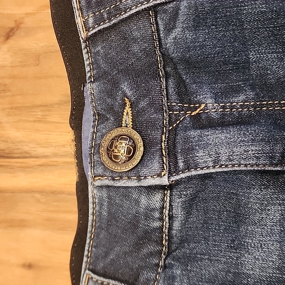 Democracy Women's Straight Leg Jeans - Dark Blue - Picture 14 of 14